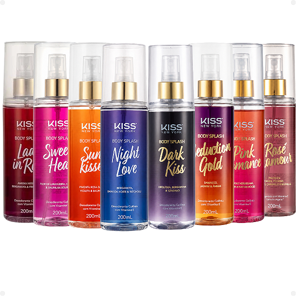 Kit Kiss New York:8 Body Splash 200ml