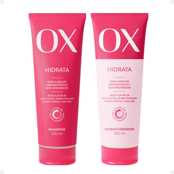 Kit Ox Hidrata: Shampoo e Condicionador 200ml