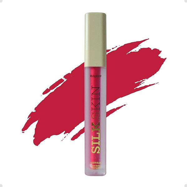 Batom Líquido Ruby Rose Silk Skin Smooth Blur Radiant 4ml HB-F7100-8
