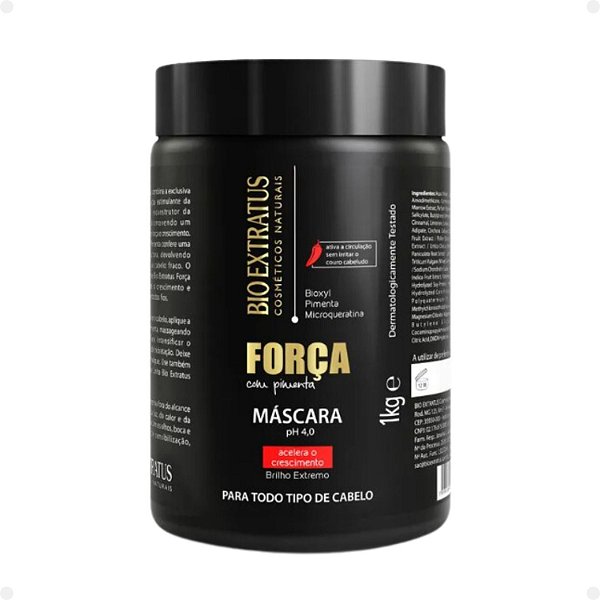 Máscara Bio Extratus Força Com Pimenta 1Kg