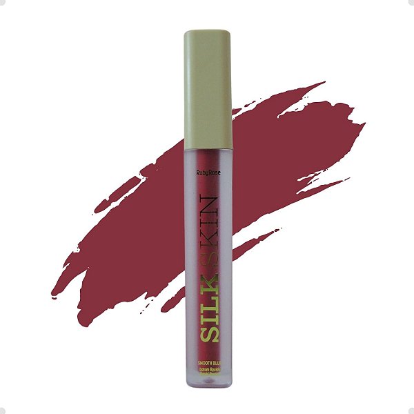 Batom Líquido Ruby Rose Silk Skin Smooth Blur Serene 4ml HB-F7100-5