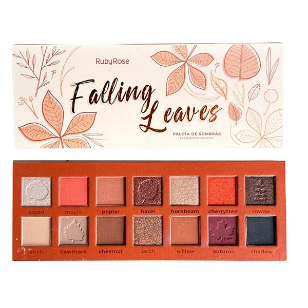 Paleta de Sombras Ruby Rose Falling Leaves HB-F539