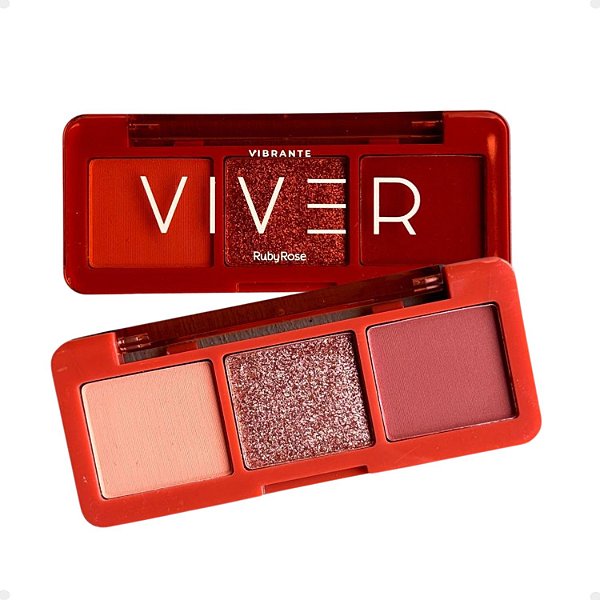 Trio de Sombras Ruby Rose Viver Vibrante HB-F528