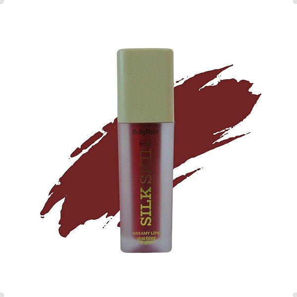 Gloss Labial Ruby Rose Silk Skin Dreamy Lips Sparkle Kiss 5ml HB-F7200-4