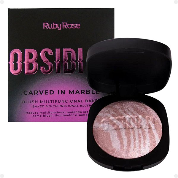 Blush Multifuncional Ruby Rose Obsidian Carved In Marble Aphrodite Of Milos Hb-1002-1
