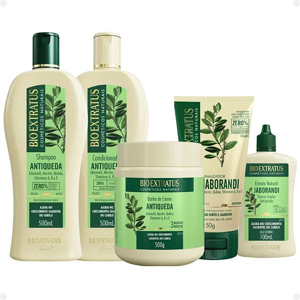 Kit Bio Extratus Antiqueda Jaborandi Com 5
