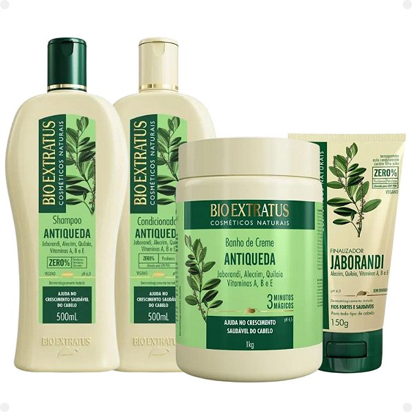 Kit Bio Extratus Antiqueda Jaborandi Com 4