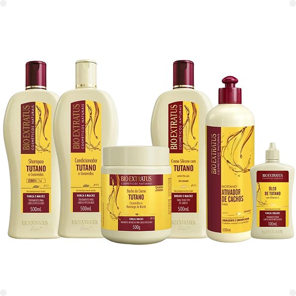 Kit Bio Extratus Tutano Força e Maciez Com 6