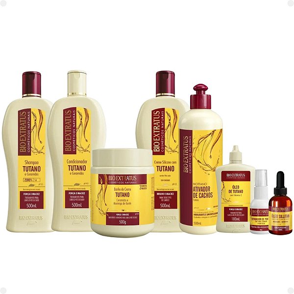 Kit Bio Extratus Tutano Força e Maciez Com 8
