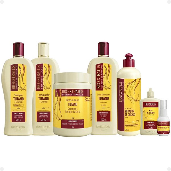 Kit Bio Extratus Tutano Força e Maciez Com 7