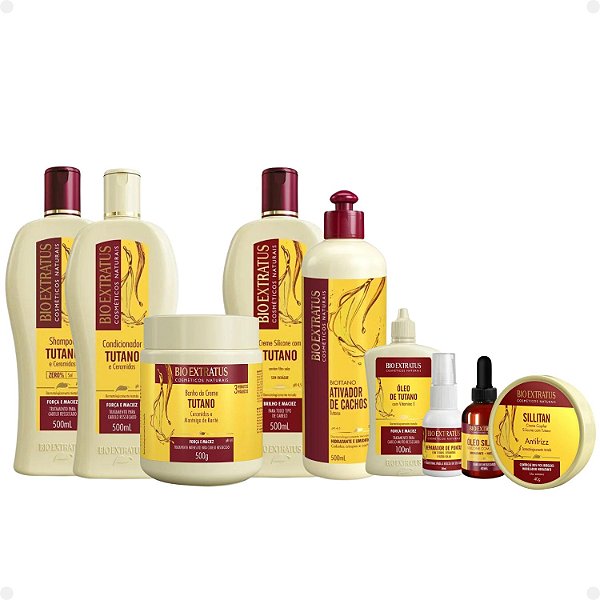 Kit Bio Extratus Tutano Força e Maciez Com 9