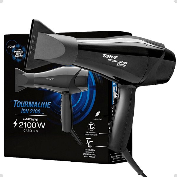Secador Taiff Tourmaline Ion 2100w 127V