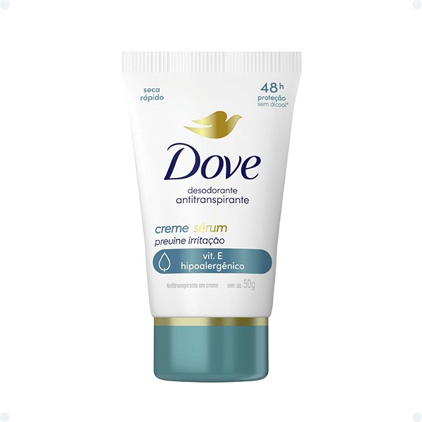Desodorante Creme Sérum Dove Antitranspirante Previne Irritação