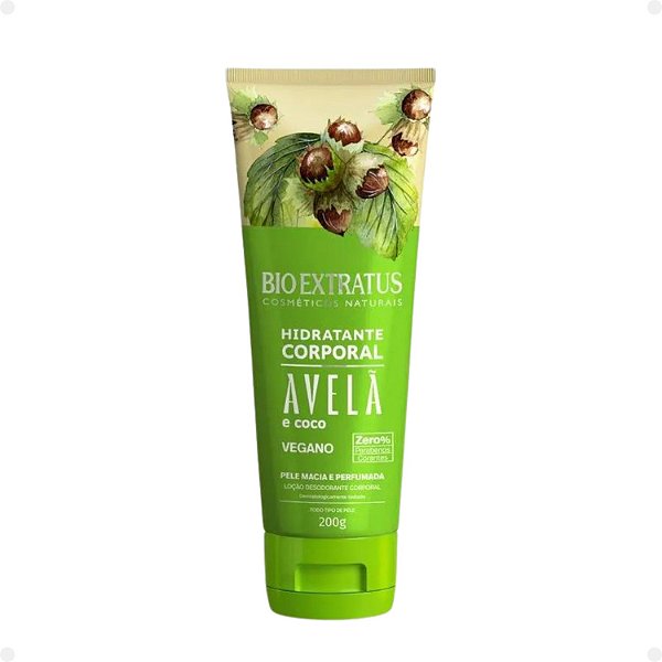Hidratante Corporal Bio Extratus Avelã e Coco 200g