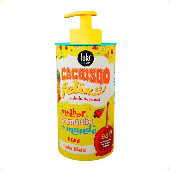 Creme de Pentear Lola Kids Cachinho Feliz Salada de Frutas 450g