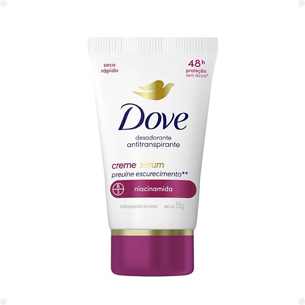 Desodorante Creme Sérum Dove Antitranspirante Previne Escurecimento