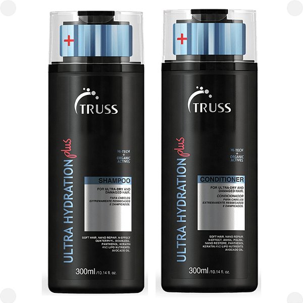 Shampoo + Condicionador Truss Ultra Hydration Plus 300ml