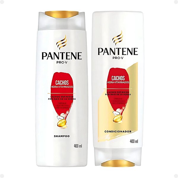 Shampoo + Condicionador Pantene Pro-V Cachos Hidra-Vitaminados 400ml
