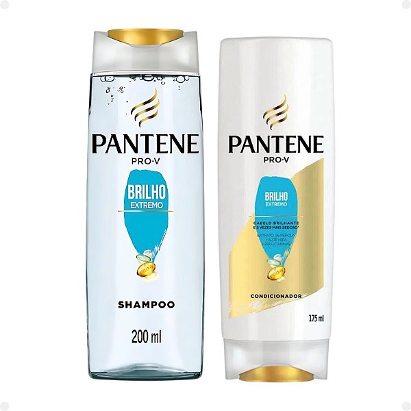 Shampoo + Condicionador Pantene Pro-v Brilho Extremo