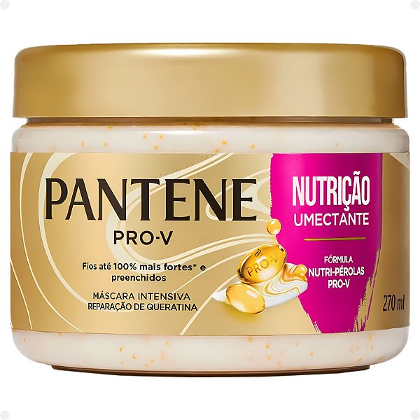 Máscara Intensiva Pantene Pro-V Nutrição Umectante 270ml