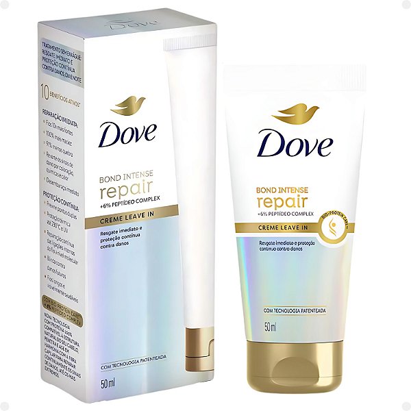 Creme Leave-In Dove Bond Intense Repair 50ml