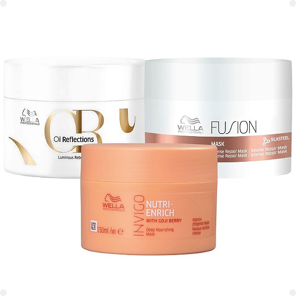 Kit Cronograma Wella Com 3 150ml