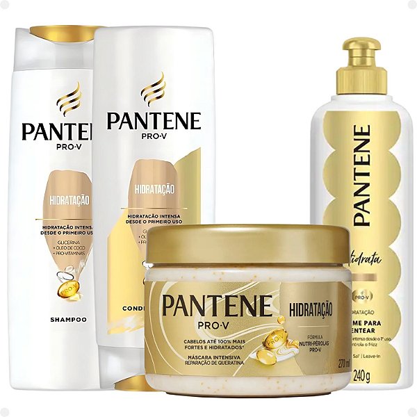 Kit Pantene Pro-V Hidratação Com 4