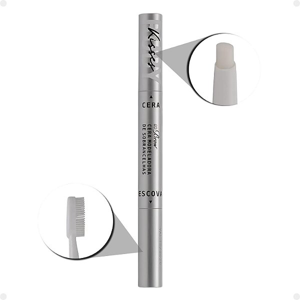Cera Modeladora de Sobrancelhas Ruby Kisses Go Brow Rbw01b