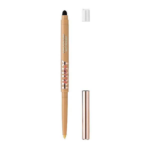 Lápis Retrátil em Gel à Prova D'água Ruby Kisses Glittery Gold Re05b