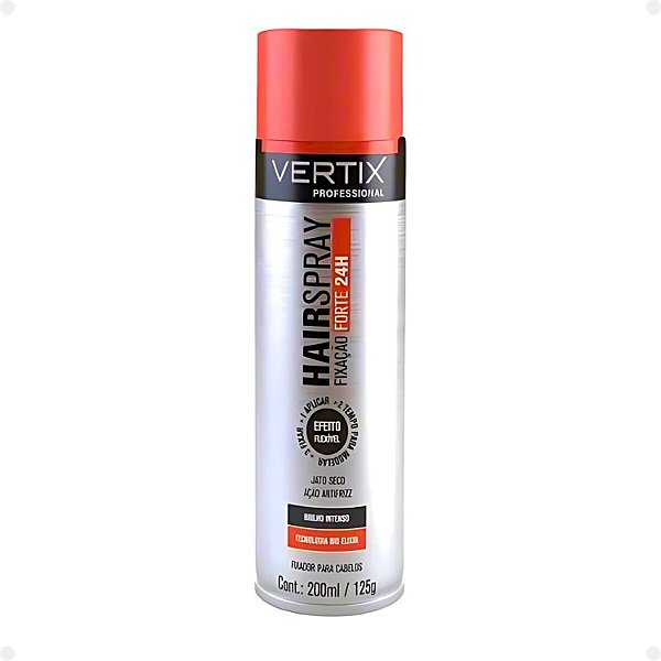 Fixador Para Cabelos Vertix Hair Spray Fixação Forte 200ml Cód.2183
