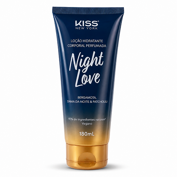 Loção Hidratante Corporal Kiss New York Night Love Lcb04b 180ml