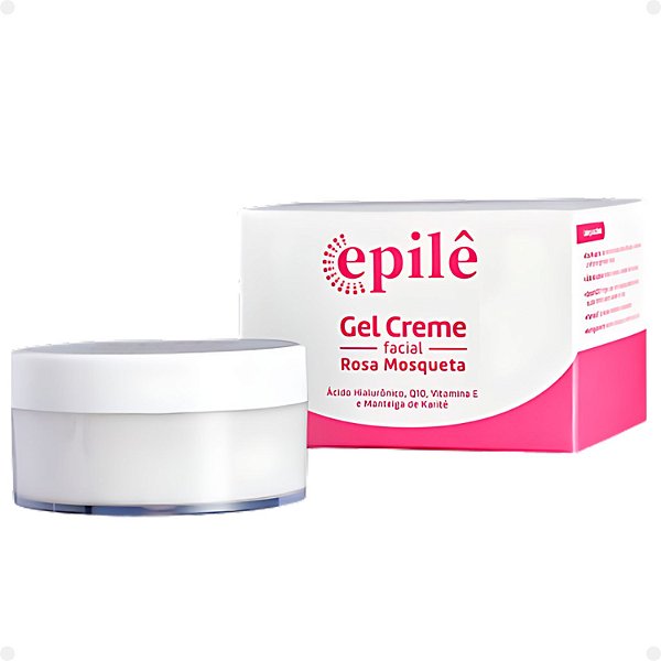 Gel Creme Facial Epilê Rosa Mosqueta 50g