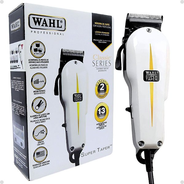 Máquina De Corte Wahl Classic Series Super Taper 220v