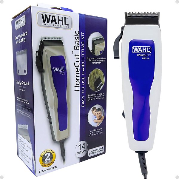 Máquina De Corte Wahl HomeCut Basic 14 Pieces 127v