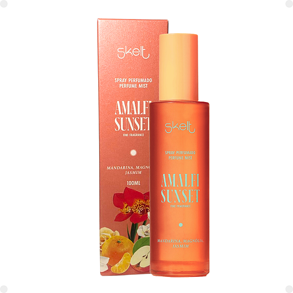 Perfume Skelt Amalfi Sunset Colônia Spray Perfumado 100ml