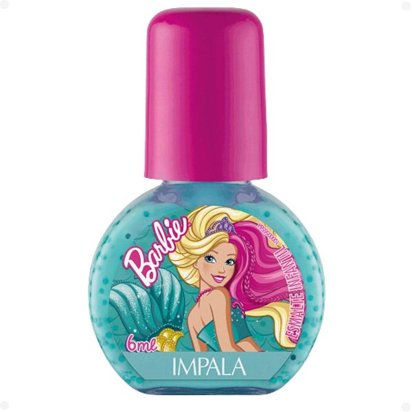 Esmalte Infantil Impala Barbie Mergulho Mágico 6ml