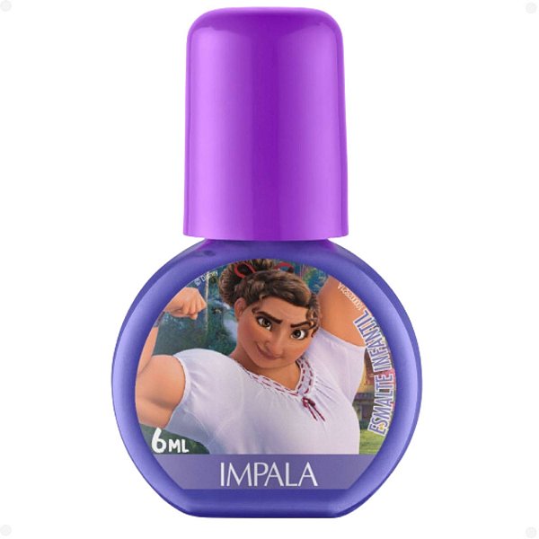 Esmalte Infantil Impala Encanto Minha Força É Incrível 6ml