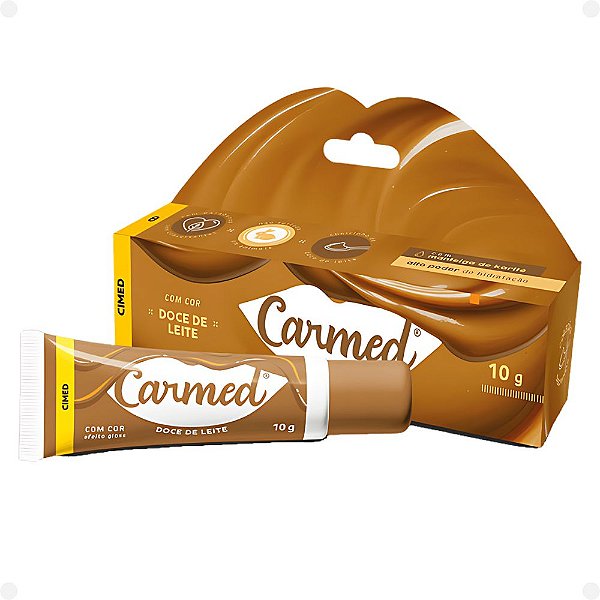 Hidratante Labial Carmed Ana Castela Coleção Docinhos Doce de Leite 10g