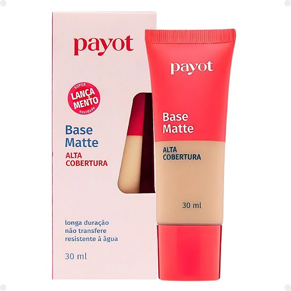 Base Matte Payot Alta Cobertura Cor 2