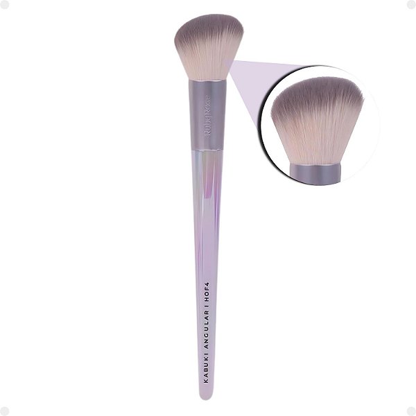 Pincel Kabuki Angular Ruby Rose Holographic Hb-hof4