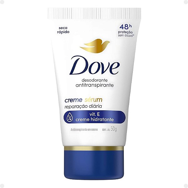 Desodorante Creme Sérum Dove Antitranspirante Reparação Diária