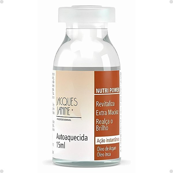 Ampola Autoaquecida Jacques Janine Nutri Power 15ml