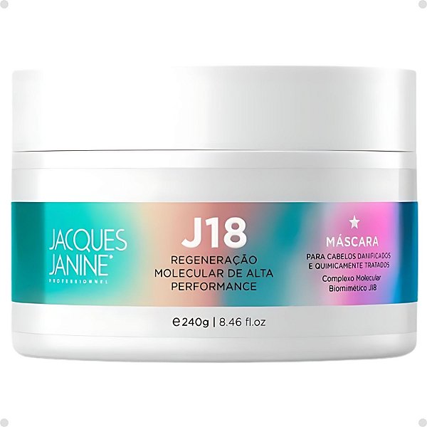 Máscara Jacques Janine J18 Regeneração Molecular 240g