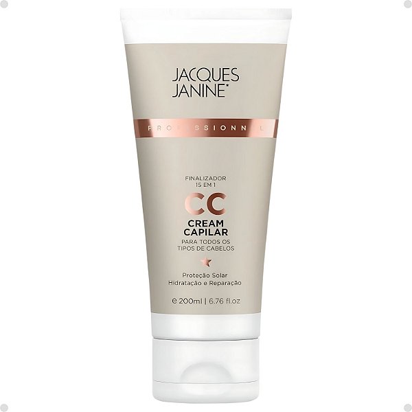 CC Cream Capilar Jacques Janine Finalizador 15 Benefícios 200ml