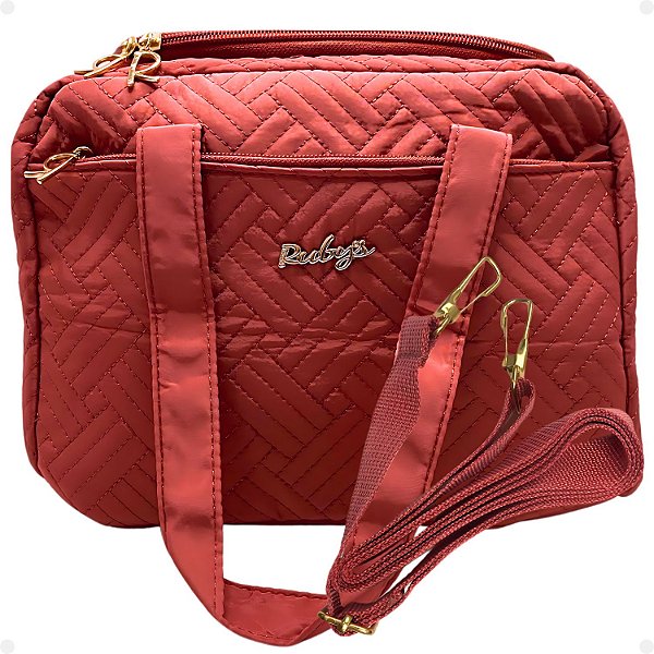 Necessaire Térmica Rubys Com Alça Terracota Necf-154b