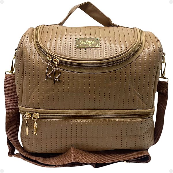 Necessaire Térmica Rubys Com Alça Marrom Nec-038tx