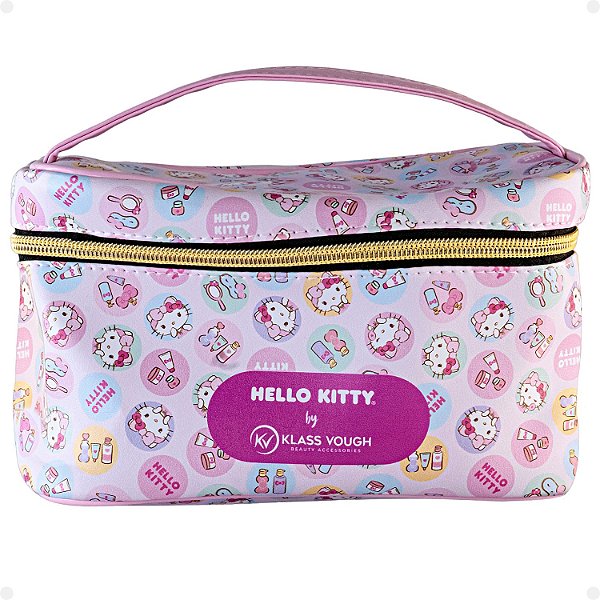 Necessaire Organizadora Hello Kitty by Klass Vough Estampada Kchk-05r