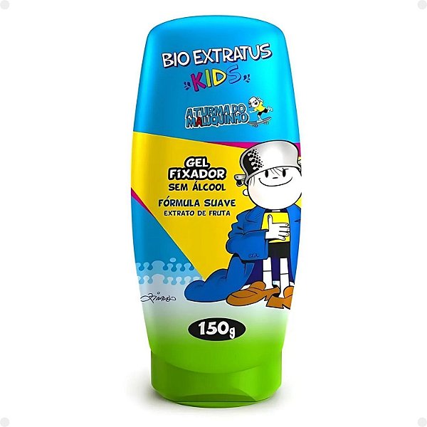Gel Fixador Bio Extratus Kids A Turma do Maluquinho 150g