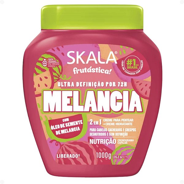 Creme Tratamento Skala Melancia 2 em 1 1000g