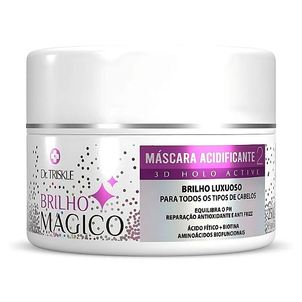 Máscara Acidificante Dr Triskle Brilho Mágico 250g
